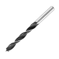 Сверло по дереву 9х125 мм, цилиндрический хвостовик Kranz | код KR-91-0738 | KRANZ