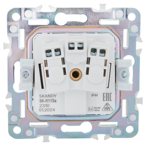SKANDY Роз. з/к/ш кр. 16А IP44 SK-R11Sa песоч. IEK | код SK-R16-16-44-K98 | IEK фото 3