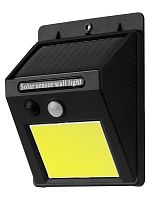 Светильник настенный Феникс 1 на солн. батарее с датч. движ., 1 Вт, IP65, пластик, черн., TDM | код SQ0330-0176 | TDM