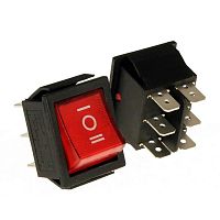 Клавишные переключатели RUICHI IRS-203-1C, ON-OFF-ON | код 109853 | Ruichi