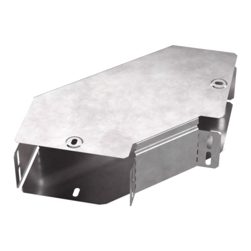 Угол горизонтальный 90 градусов с крышкой Стандарт 150х80 Промрукав | код PR16.0415 | ПРОМРУКАВ