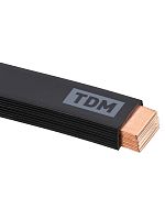 Шина медная гибкая изолированная ШМГ 10х(63х1), 2м, TDM | код SQ0841-0018 | TDM