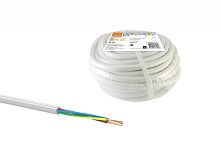 Провод ПВСмб 4х2.5 (бухта 20м) белый Народный ТРТС | код SQ0118-0712 | РЭМЗ ТМ