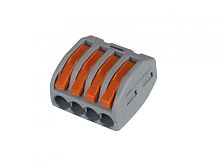 Соединительная клемма СК-414 (0.1-2.5 (4.0)мм2) HLT | код 081-19-013 | HLT