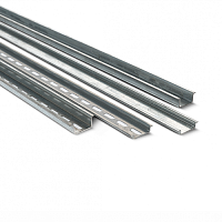 PDR4002 Монтажный рельс (DIN-рейка), 35х15. с перфор., 2 метра | код PDR4002 | Plastim