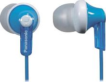 Наушники внутриканальные Panasonic RP-HJE118GU 1.1м белый/голубой проводные в ушной раковине (RP-HJE118GUA) | код 1995693 | PANASONIC