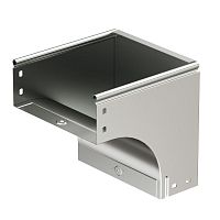 Угол CDV 90 вертикальный внешний основание 100 H50 в комплекте с крепежными элементами и соединительными пластинами | код. 37572KHDZ | DKC