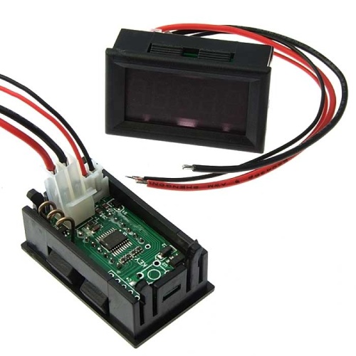 Амперметр RUICHI 0-3.0000ADC (48x29 мм), желтый | код 98514 | Ruichi Амперметр RUICHI 0-3.0000ADC (48x29 мм), желтый | код 98514 | Ruichi