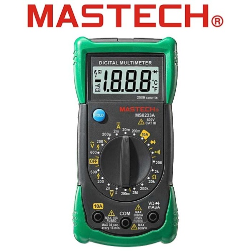Мультиметр MASTECH MS8233A | код 98797 | Mastech