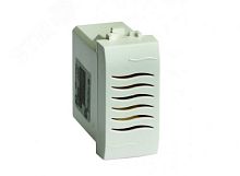 Зуммер 220V черный 1 модуль | код 77851N | DKC