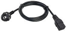 ITK Кабель электропитания PDU 3х1,5 2М C19-Schuko | код PC-C19D-2M | ITK by IEK
