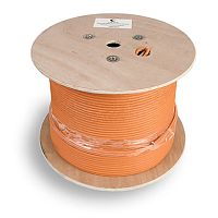 Cabeus SFTP-4P-Cat.6a-SOLID-IN-LSZH Кабель витая пара, категория 6a (10GBE) S/FTP, 4 пары (23 AWG), одножильный (solid), каждая пара в экране, общий экран - сетка, LSZH, нг(А)-HF, (305 м) | код 7468c | Cabeus