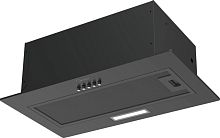 Вытяжка встраиваемая Midea MH60I301B черный управление: кнопочное (1 мотор) | код 2062586 | MIDEA