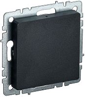 Заглушка c суппортом BRITE МЗ10-БрЧ черн. | код BR-PL10-K02 | IEK