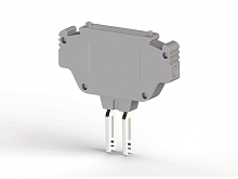 498 850, Картридж (с диодом) для клемм AVK 2.5F/CF, AVK SKTD (бежевый) | код 0.0.0.4.98850 | KLEMSAN