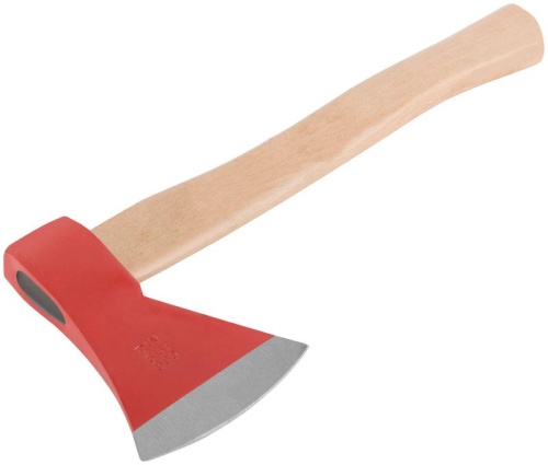 Топор кованая усиленная сталь, деревянная ручка 800 гр | код 46008 | FIT фото 2