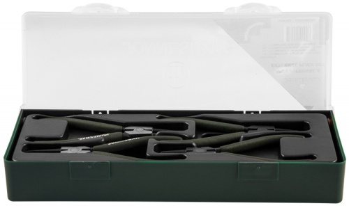 AG010002SC Ложемент с пластиковой крышкой, набор щипцов 7 для стопорных колец, 4 предмета. | код AG010002SC | JONNESWAY