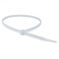 Хомут кабельный 4.8х430 полиамид бел. (уп.100шт) | код 25220SR | DKC