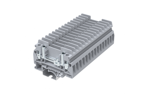 SUK6-T-JP-GY Клемма UK испытательная с проводной колонкой, сеч. 6мм2, сер., шт | код SUK6-T-JP-GY| SUPU