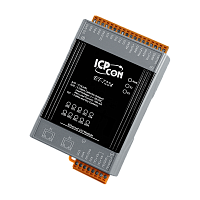 ET-7224 CR Ethernet I/O Module with 2-port Ethernet Switch, with 4-channels AO, 5-channels DI and 5-channels DO (RoHS) | код 00-06100892 | ICP DAS
