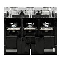 Блок зажимов клеммный БЗД 3п 4.0кв.мм 30А на DIN-рейку Rexant 11-2168