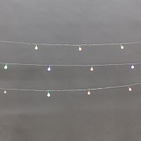 Гирлянда светодиодная Шарики 5м, 20LED, IP20, прозрачный провод, свечение мульти (RG/RB), контроллер 8 режимов, 230В NEON-NIGHT | код 304-022 | NEON-NIGHT