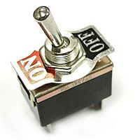 Тумблер RUICHI KN3(B)-201P(A), on-off | код 56968 | Ruichi