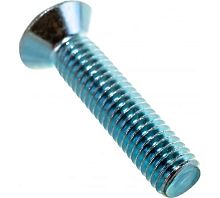 Винт DIN965 М8х20 потайная голова класс прочности 4.8 покрытие цинк | код DIN965-М8х20 | Крепдил