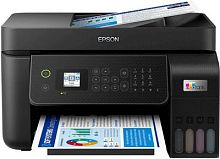 МФУ струйный Epson L5290 (C11CJ65512/C11CJ65409) A4 WiFi черный | код 1829438 | EPSON