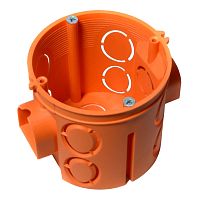 Коробка установочная углубленная 80-0510-2С стойкая к горению (ПВ-2) 68х62 (140шт/кор) Промрукав | код 80-0510-2С | ПРОМРУКАВ