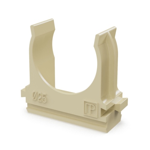 Крепёж-клипса для труб АБС-пластик сосна d25 мм (100шт/1000шт уп/кор) Промрукав | код PR13.0050 | ПРОМРУКАВ Крепёж-клипса для труб АБС-пластик сосна d25 мм (100шт/1000шт уп/кор) Промрукав | код PR13.0050 | ПРОМРУКАВ