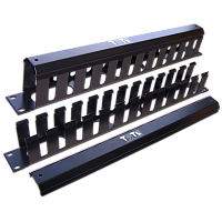 Кабельный органайзер 19 c крышкой, 1U | код TWT-ORG/CV-1U | TWT