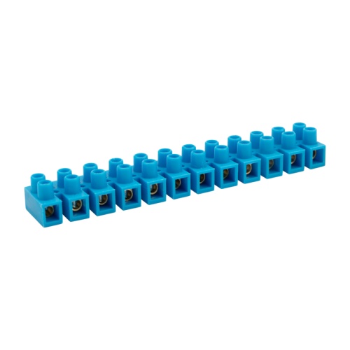 Клеммная винтовая колодка KВ-10 4-10, ток 10 A, полиэтилен синий REXANT (10 шт./уп.) | код 07-5010-4 | REXANT