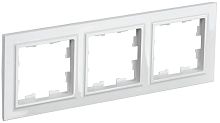 BRITE Рамка 3-местная РУ-3-БрБ белый | код BR-M32-K01 | IEK