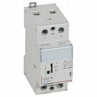 Модульный контактор CX³ 2P 63А 250/230В AC | код. 412560 | Legrand