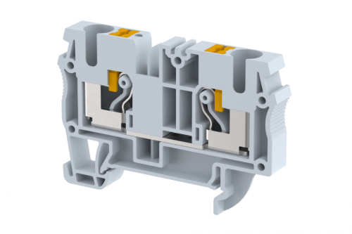 Клемма проходная PUSH-IN 6 мм2, на 2 подключения, оранжевая PQ6-ORANGE | код 3104010007 | Elmex Клемма проходная PUSH-IN 6 мм2, на 2 подключения, оранжевая PQ6-ORANGE | код 3104010007 | Elmex