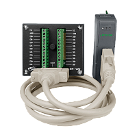 I-87018ZW-G/S2 CR 10-channel thermocouple input module Gray color include I-87018Z + DN-1822 Daughter Boar | код 00-06016381 | ICP DAS