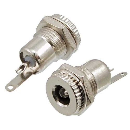 Разъём питания штырьковый RUICHI TC 5.5x2.1 мм metal, 2А | код 108347 | Ruichi Разъём питания штырьковый RUICHI TC 5.5x2.1 мм metal, 2А | код 108347 | Ruichi