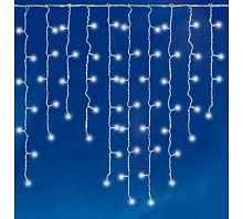 Бахрома светодиодная с контроллером, 1,8 м. 48 светодиодов. ULD-B1805-048/DTA WHITE IP20 Белый свет. Провод прозрачный. TM Uniel. | код UL-00005275 | Uniel