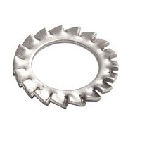 Шайба стопорная с наружными зубцами М4 DIN 6798 INOX EKF | код shst4-INOX | EKF