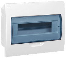 Бокс ЩРВ-П-12 модулей встр.пластик IP41 IEK | код MKP12-V-12-40-10-U | IEK