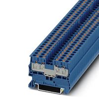 Проходные клеммы PT 2,5/S-QUATTRO BU CUS | код 3211029 | PHOENIX CONTACT