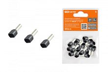 Наконечник штыревой втулочный изолированный (двойной) НШвИ (2) 6,0х14 (20шт) TDM | код SQ0568-0058 | TDM