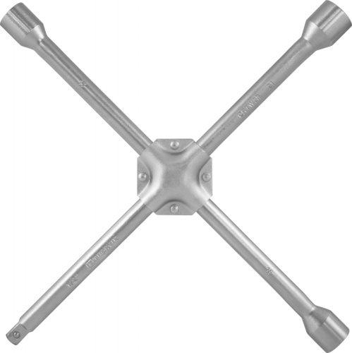 CRTW38 Ключ баллонный крестообразный, усиленный, 17х19х21x1/2DR, 380 мм | код CRTW38 | Thorvik