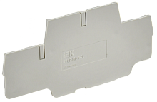 Заглушка для CP-ML 2 ур. 4мм2 серая IEK | код YCT23-00-2-K03-004-ZGL | IEK