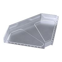 Угол горизонтальный 90 градусов Стандарт INOX (AISI 316) 600х100 Промрукав | код PR16.3544 | ПРОМРУКАВ