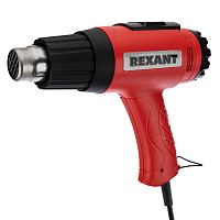 Фен строительный REXANT, 230 В/1800 Вт MASTER с терморегулятором и ЖК-дисплеем | код 12-0057 | REXANT