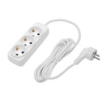 Удлинитель 3х3м с заземл. 10А IP20 SR 3х3-Z УХз10-103 2.2кВт ПВС Volsten 12426