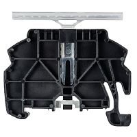 Концевой стопор DIN35, с возможностью маркировки 43.8x6 мм, цвет: черный | код 69.920.1253.0 | Wieland