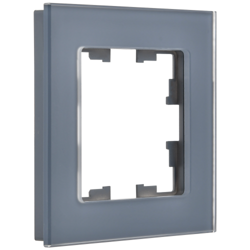 BRITE Рамка 1-мест. РУ-1-2-Бр стекло маренго матовый IEK | код BR-M12-G-31-K35 | IEK фото 5